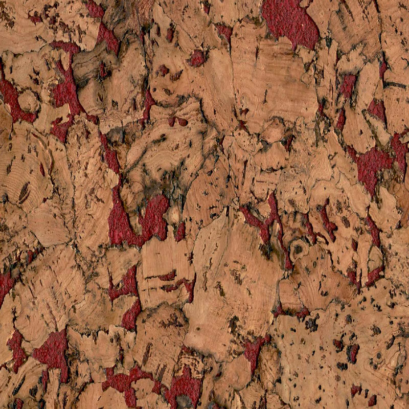  Пробковое настенное покрытие Corkstyle Wall Design Monte Red