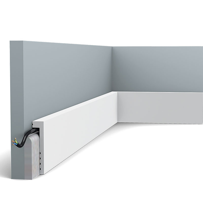  Плинтус ORAC Duropolymer 2000x100x22/ SX171 плинтус накрывающий