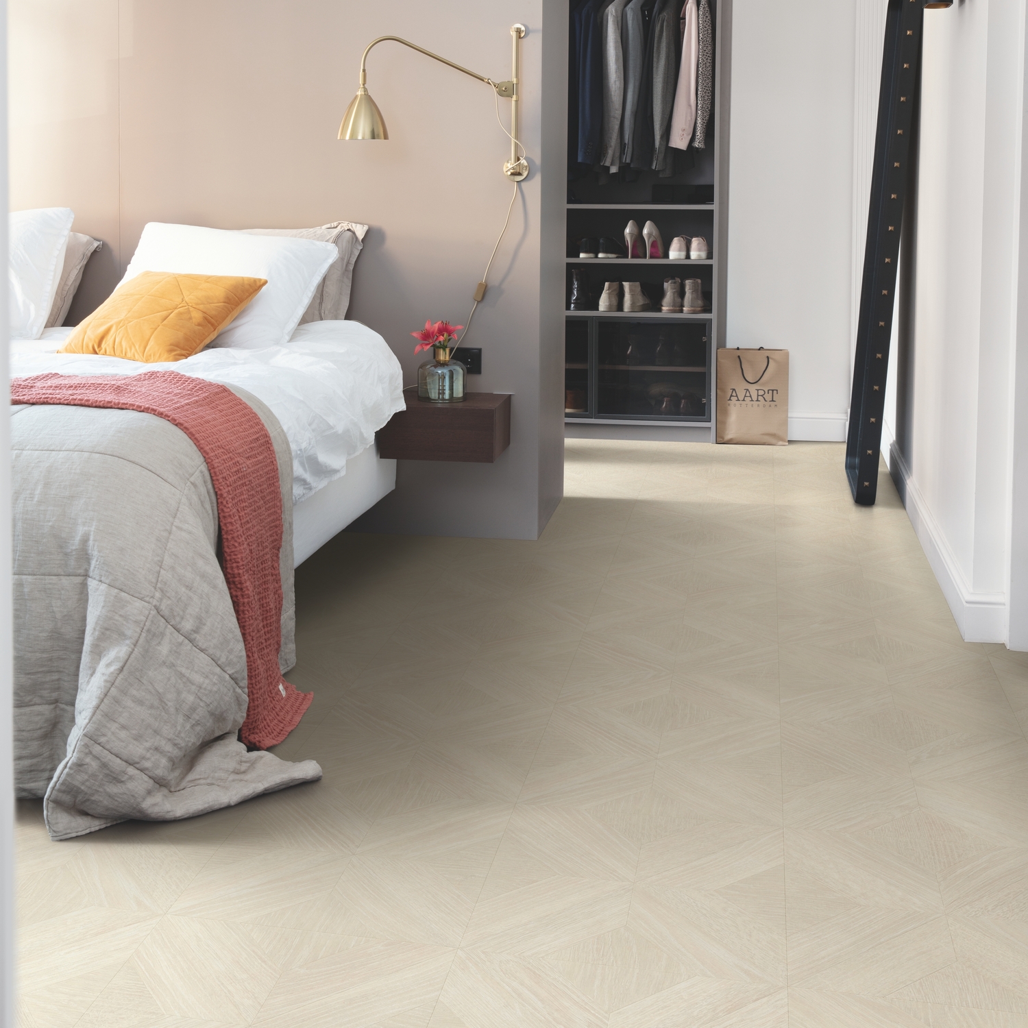  Quick Step Impressive Patterns Ultra (Rus) IPU 4501 Дуб палаццо белый