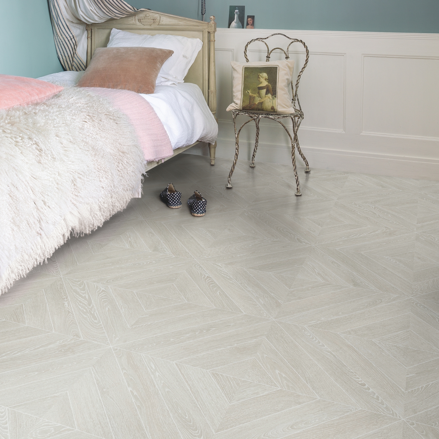  Quick Step Castle Ultra (Rus) CAU 4158 Дуб светло-серый патина