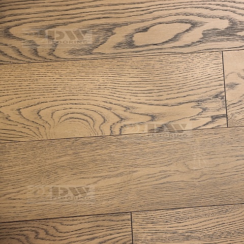 DW FLOORING 14 мм Дуб серый DW LEY 007 лак матовый с фаской (фото 1)