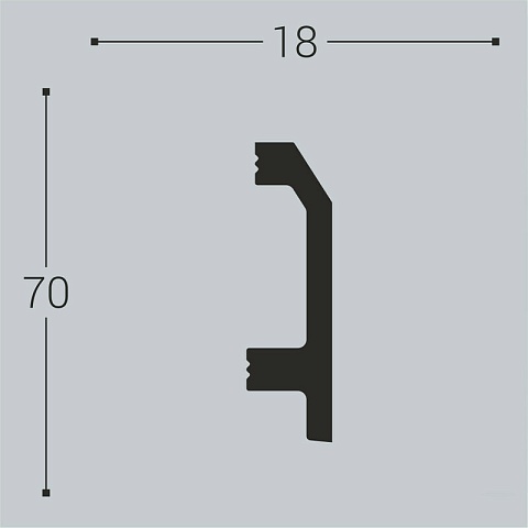 XPS П 11 70х18/ Белый (фото 2)