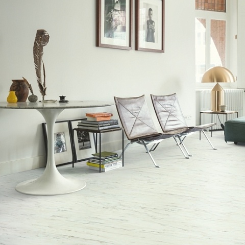 QS Vinyl Flex BLUSH плитка SGTC 20305 Мрамор белый лунный (фото 8)
