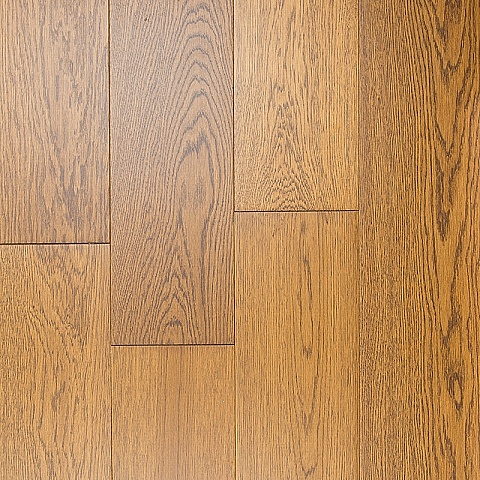 Инженерная доска CROWNWOOD Classic Arte 2-х слойная шип-паз Дуб Милес УФ-лак/Натур/Браш 400..1800 х 185 х 15 / 1.67м2 (фото 1)