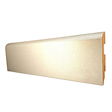 Плинтус TeckWood 2150x16x75/ Алюминий (фото 1)