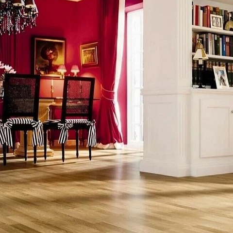 Polarwood Classic Дуб ЛЕСНОЙ, сорт. Натур, золотистый лак, 3-полосный (фото 4)