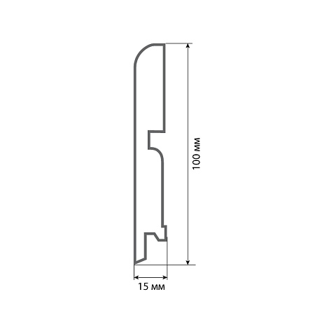 Finitura dekor R13 100х15х2400/ 015 (фото 2)