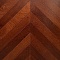 Wood Bee Herringbone Сапели гладкий глянец Sapele, UV-лак gloss 40±5% (левая) (миниатюра фото 1)