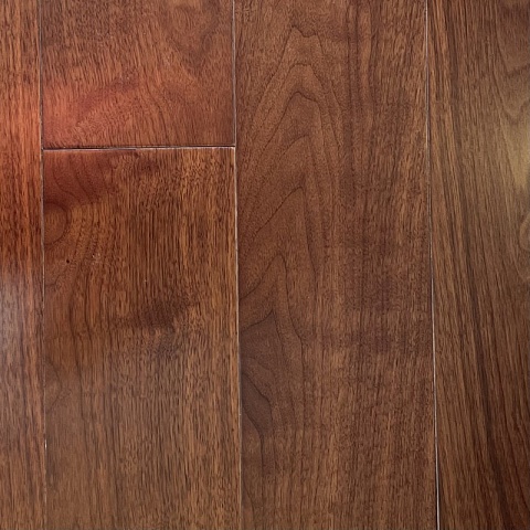 CROWNWOOD EXOTIC ONE Массивная (шип-паз) Орех Американский Натуральный Селект лак 300..1800 х 180 х 19,05 / 1.917 м2 (фото 1)