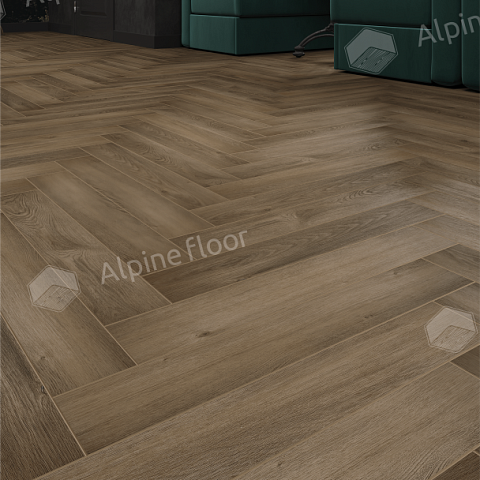 Alpine Floor Herringbone 12 Pro 4V 34 (CH) LF106-11A New Дуб Анжу (фото 4)