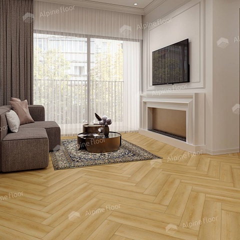 Alpine Floor LVT Parquet ECO 16-29 Дуб Батейн 4V 43кл (фото 1)