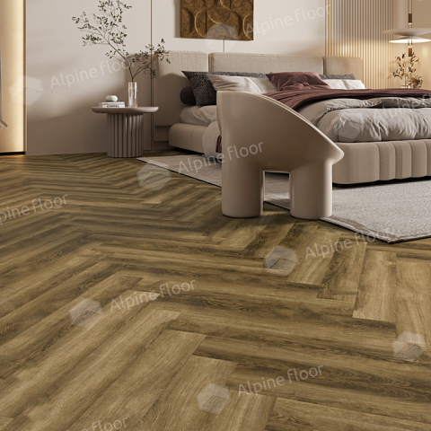 Alpine Floor Herringbone 12 Pro 4V 34 (CH) LF106-09A New Дуб Марсель (фото 15)